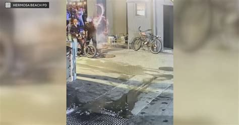 Firework thrown into silent disco crowd in Hermosa Beach was done by minor, is not a hate crime, police say